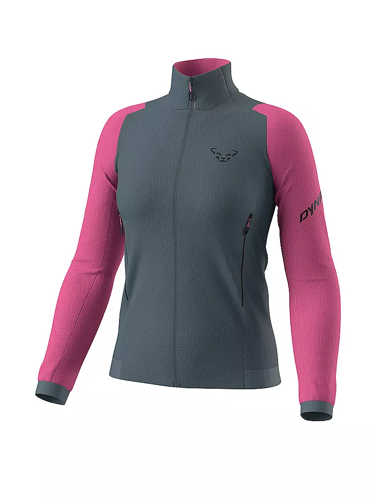 DYNAFIT | Chaqueta polar térmica con capucha Blacklight para mujer | Gris