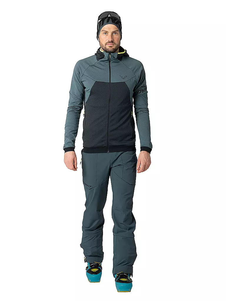 DYNAFIT | Chaqueta polar térmica Tour Wool para hombre | Petróleo