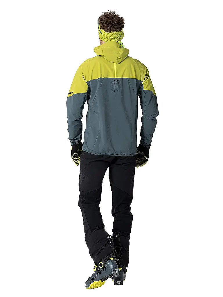 DYNAFIT | Chaqueta softshell de esquí de travesía para hombre Blacklight con capucha | 