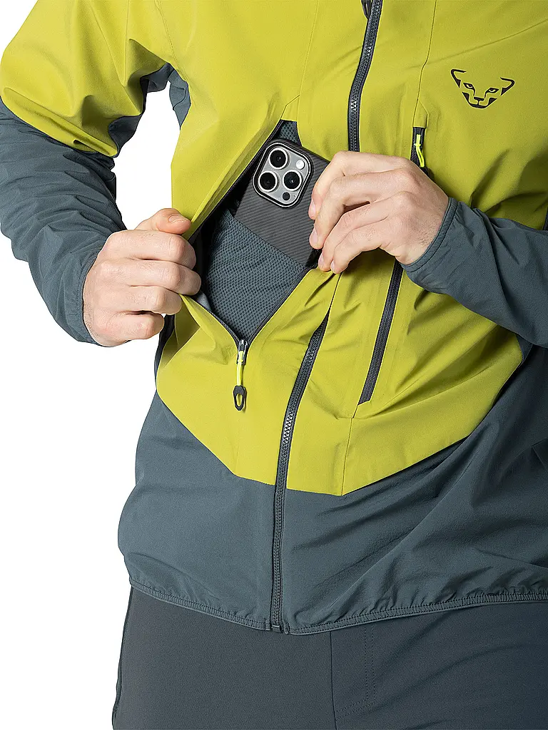 DYNAFIT | Chaqueta softshell de esquí de travesía para hombre Blacklight con capucha | 
