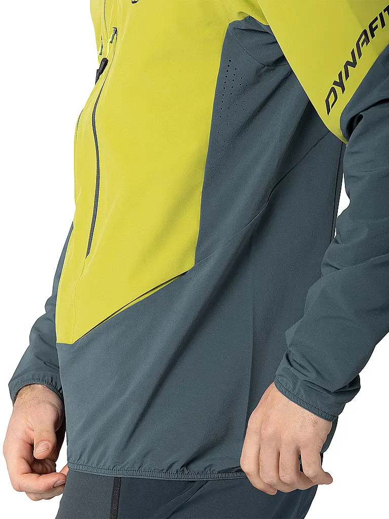 DYNAFIT | Chaqueta softshell de esquí de travesía para hombre Blacklight con capucha | 