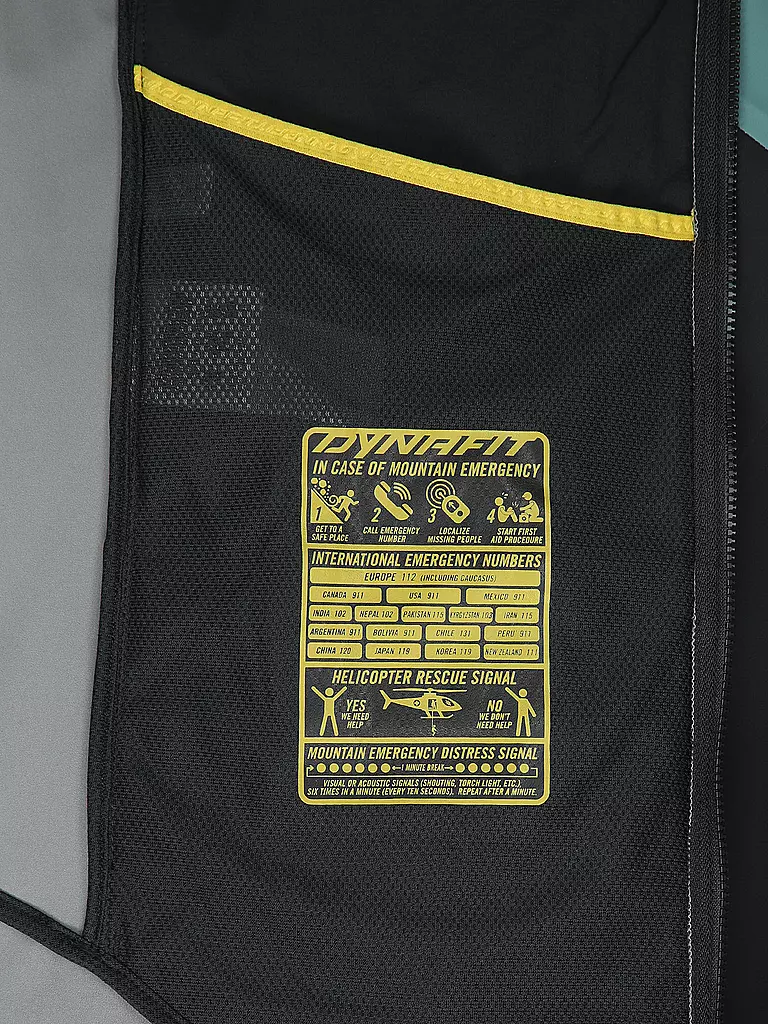 DYNAFIT | Chaqueta softshell de esquí de travesía para hombre Radical con capucha | Negro