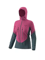 DYNAFIT | Chaqueta softshell de touring para mujer Blacklight Hoodie | Fucsia