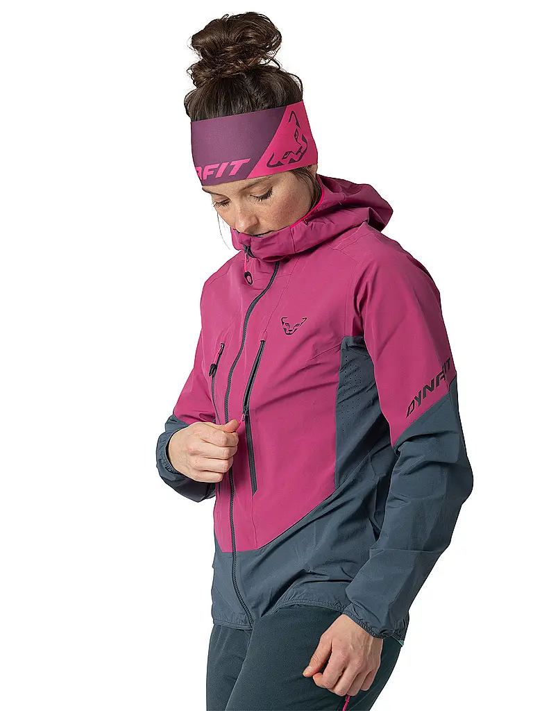 DYNAFIT | Chaqueta softshell de touring para mujer Blacklight Hoodie | 