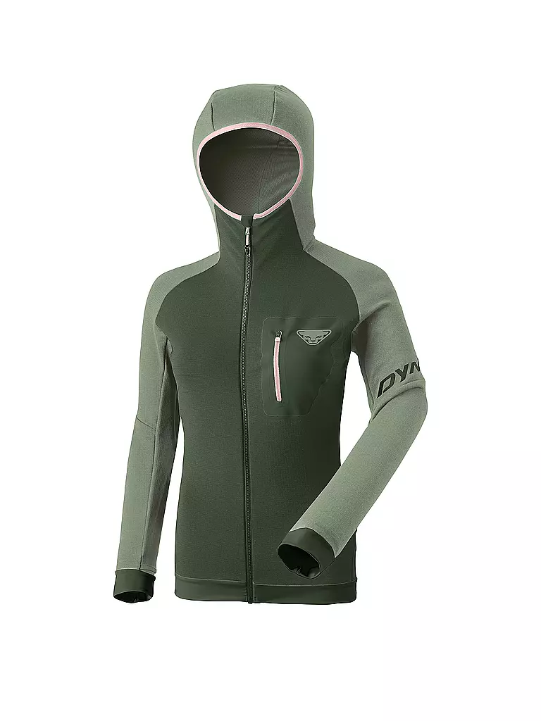 DYNAFIT | Damen Fleecejacke Radical Polartec® Hoodie | Oliva