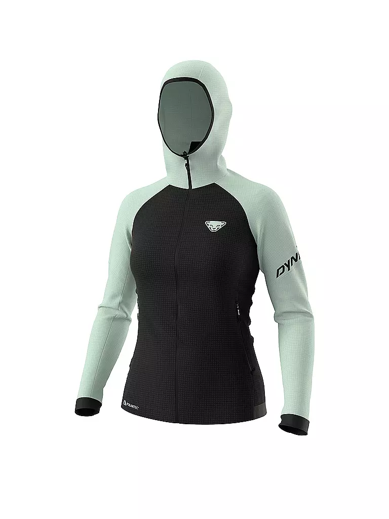 DYNAFIT | Damen Fleecejacke Speed Polartec® Hoodie | Negro