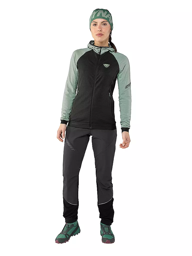 DYNAFIT | Damen Fleecejacke Speed Polartec® Hoodie | Negro