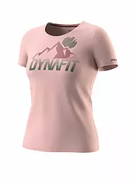 DYNAFIT | Damen Funktionsshirt Transalper Graphic | Rosa
