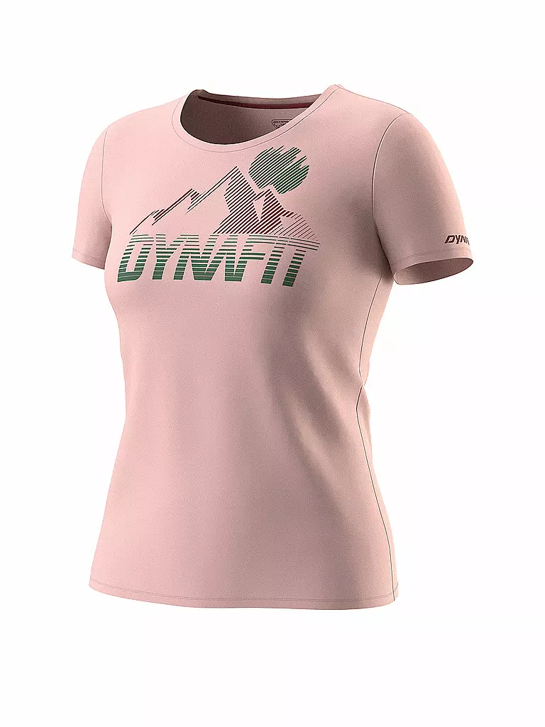 DYNAFIT | Damen Funktionsshirt Transalper Graphic | Rosa