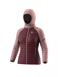 DYNAFIT | Damen Isolationsjacke Radical Down Hood | Rojo oscuro
