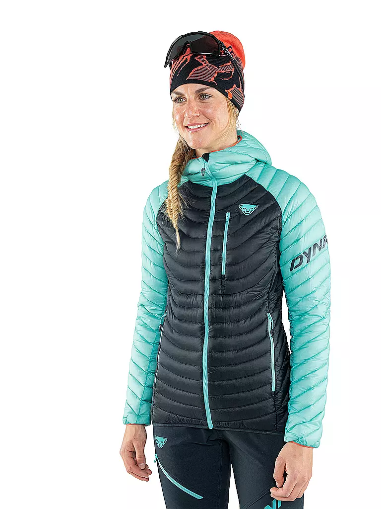 DYNAFIT | Damen Isolationsjacke Radical Down Hood | Turquesa