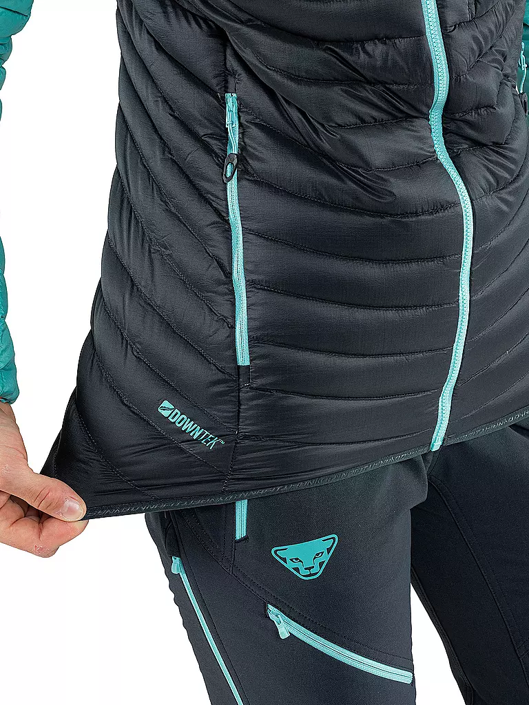 DYNAFIT | Damen Isolationsjacke Radical Down Hood | Turquesa