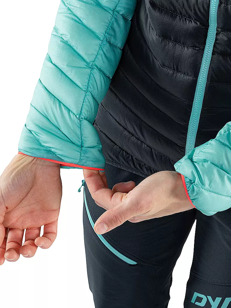 DYNAFIT | Damen Isolationsjacke Radical Down Hood | Turquesa