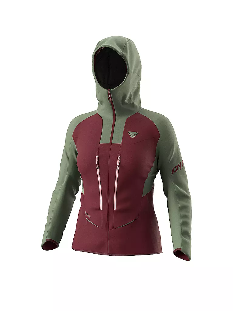 DYNAFIT | Damen Tourenjacke TLT GORE-TEX® | Rojo oscuro