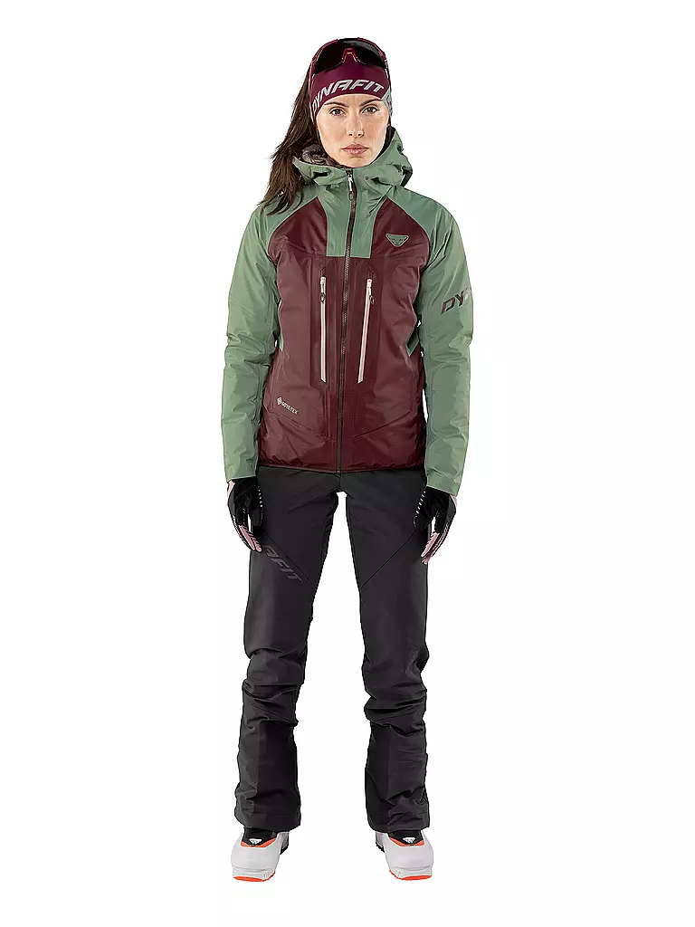 DYNAFIT | Damen Tourenjacke TLT GORE-TEX® | Rojo oscuro