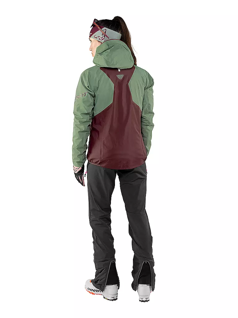 DYNAFIT | Damen Tourenjacke TLT GORE-TEX® | Rojo oscuro