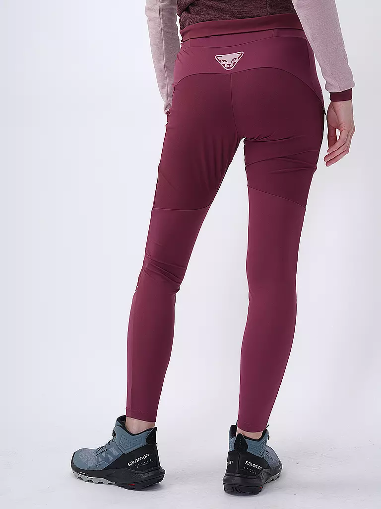 DYNAFIT | Damen Wandertight Traverse  | Rojo oscuro