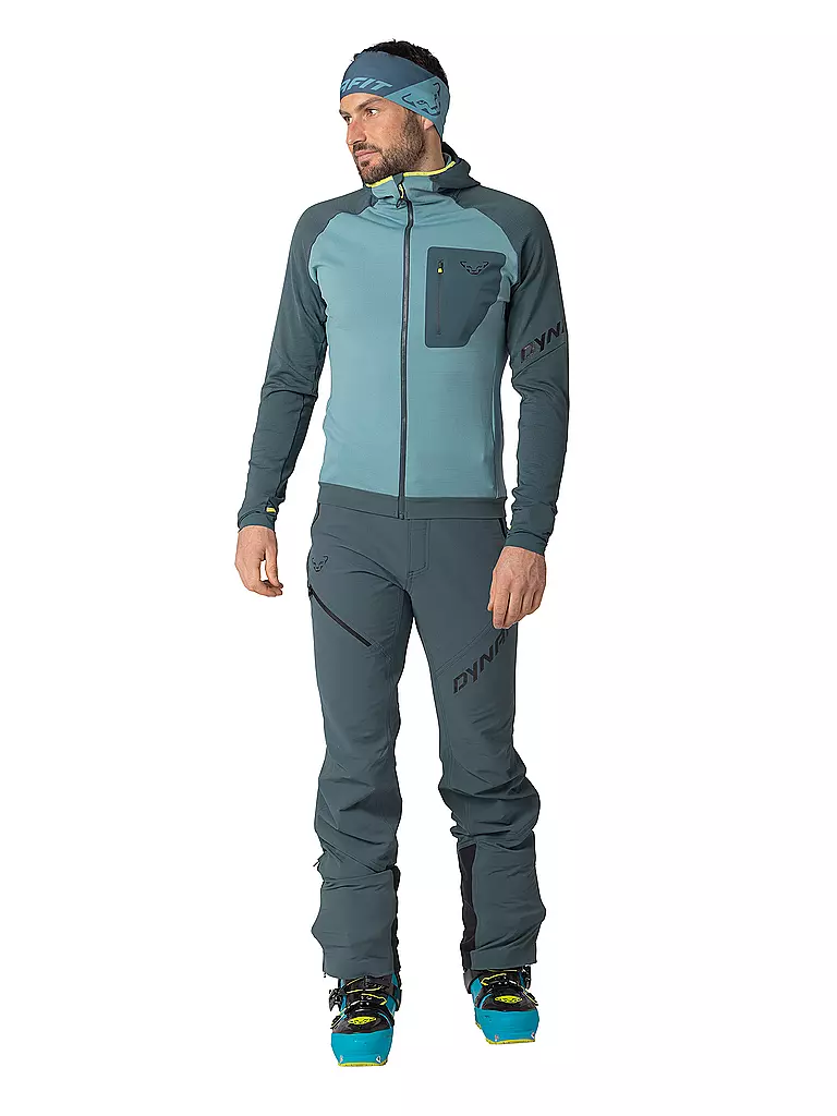 DYNAFIT | Forro polar con capucha Radical Polartec® para hombre | Petróleo