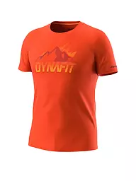 DYNAFIT | Herren Funktionsshirt Transalper Graphic | Naranja