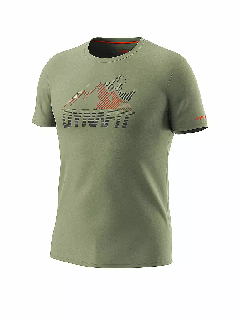DYNAFIT | Herren Funktionsshirt Transalper Graphic | Oliva