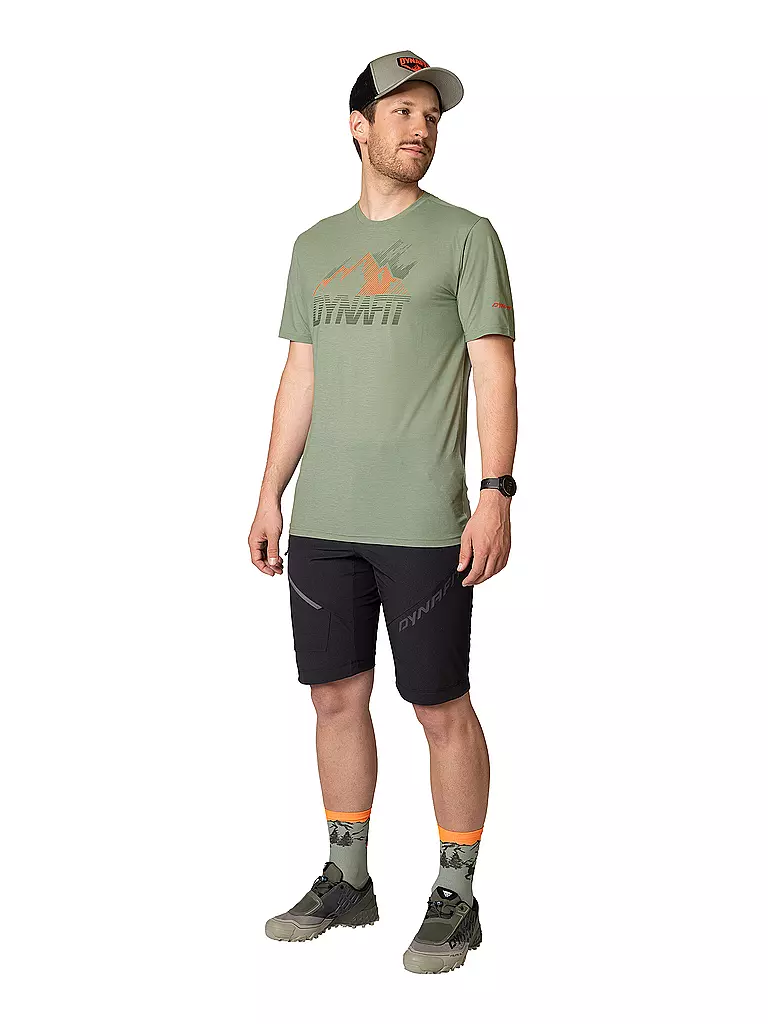 DYNAFIT | Herren Funktionsshirt Transalper Graphic | Oliva