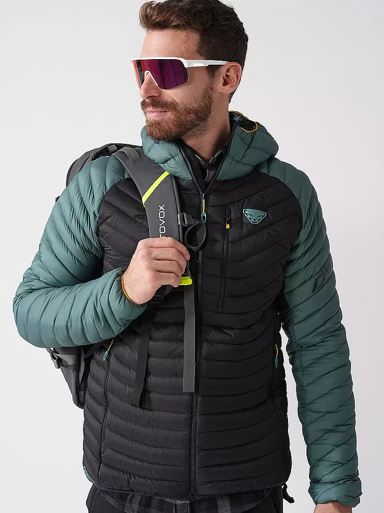 DYNAFIT | Herren Isojacke Radical Down RDS Hoodie | Azul claro