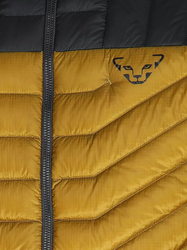 DYNAFIT | Herren Isojacke Ridge Ultralight Down Hoodie | Mostaza