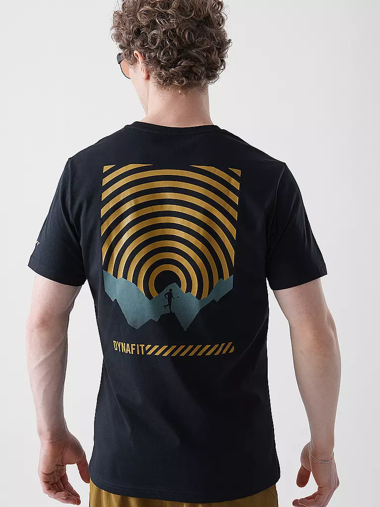 DYNAFIT | Herren T-Shirt 24/7 Graphic | Negro
