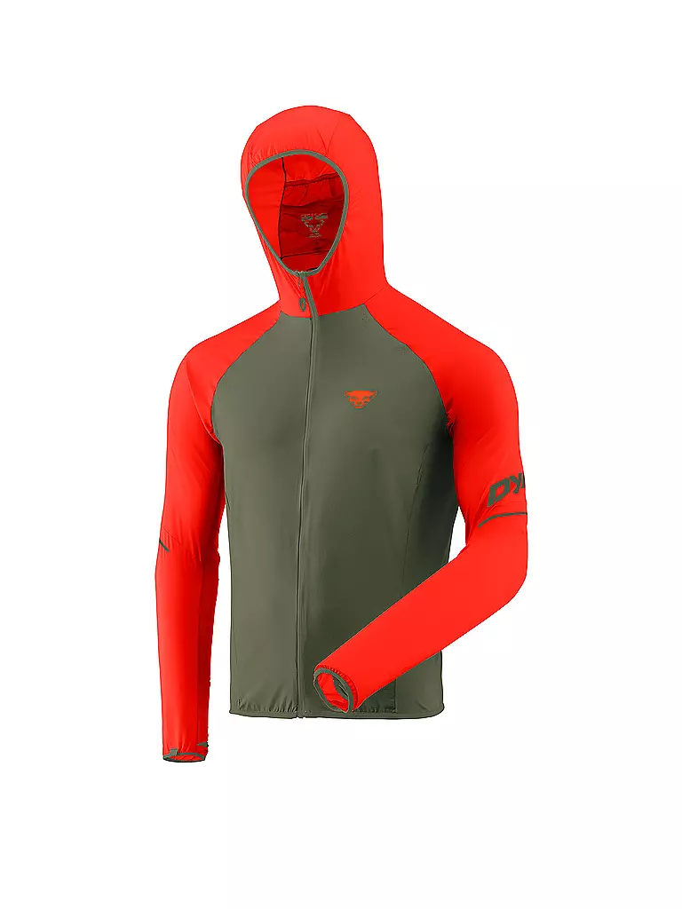 DYNAFIT | Herren Windjacke Alpine Wind Hoodie | Naranja