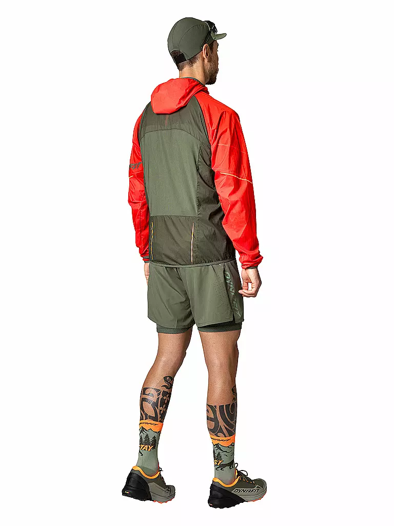DYNAFIT | Herren Windjacke Alpine Wind Hoodie | Naranja