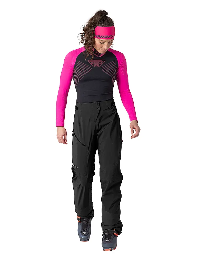DYNAFIT | Pantalón de esquí de travesía Blacklight 3L para mujer | Negro