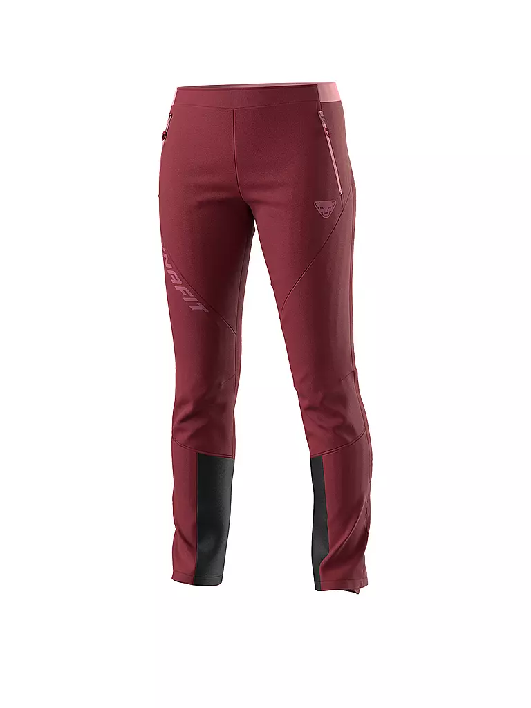 DYNAFIT | Pantalón de esquí de travesía para mujer Speed Dynastretch | Rojo oscuro
