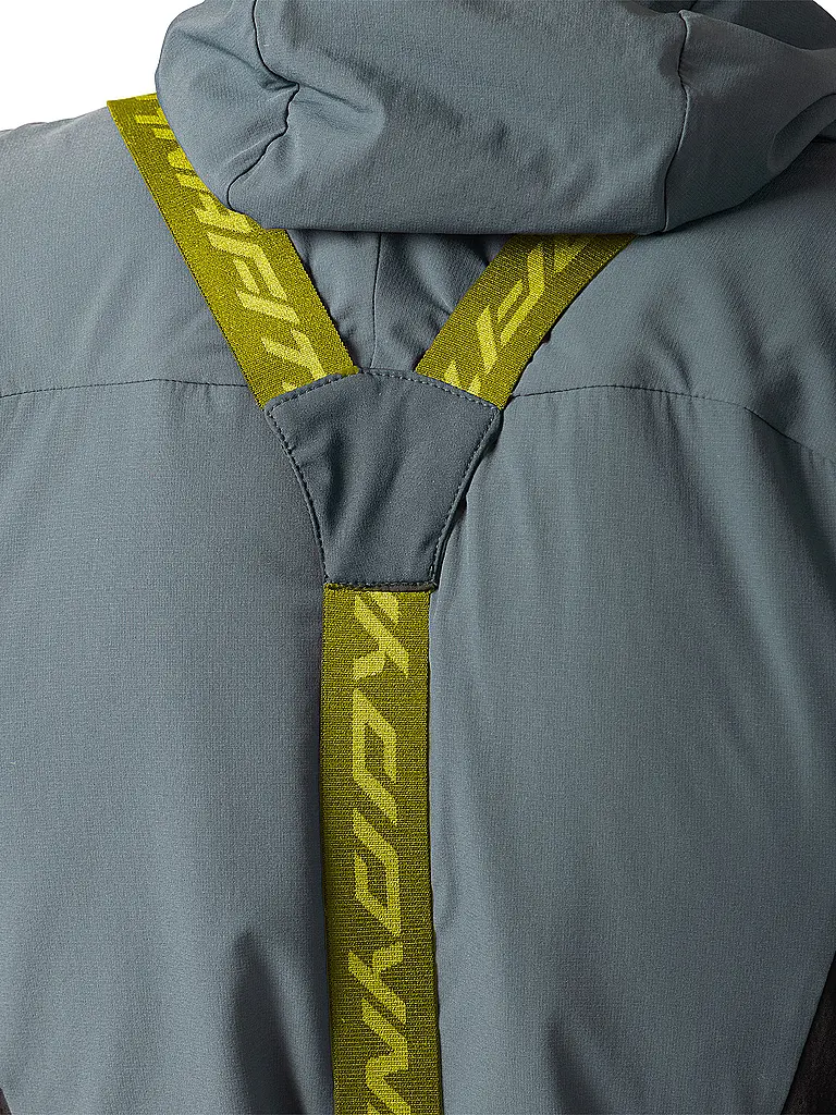 DYNAFIT | Pantalón de esquí de travesía Tigard 3L Stretch con tirantes para hombre | Petróleo