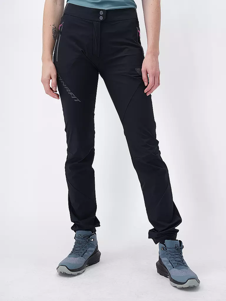 DYNAFIT | Pantalón de senderismo para mujer Transalper Light Dynastretch | Negro
