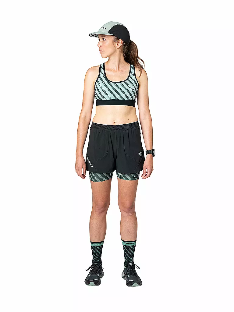 DYNAFIT | Sujetador deportivo Graphic para mujer | Verde claro