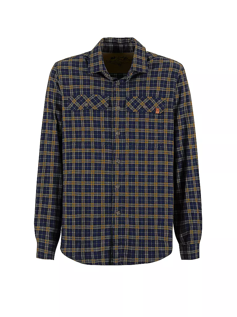 E9 |  Herren Kletterhemd Peppino 2.3  | Petróleo