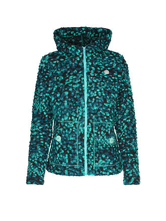 E9 | Chaqueta polar con capucha Aly Dots para mujer