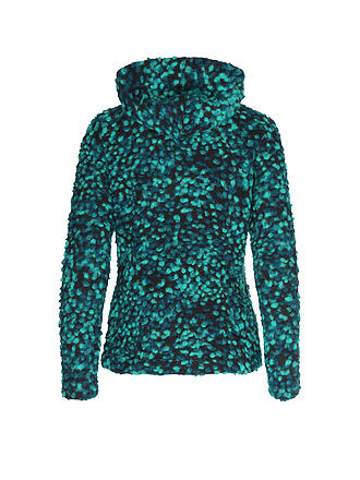 E9 | Chaqueta polar con capucha Aly Dots para mujer