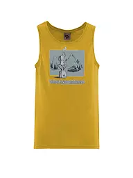 E9 | Camiseta de escalada Caffee para hombre | Mostaza