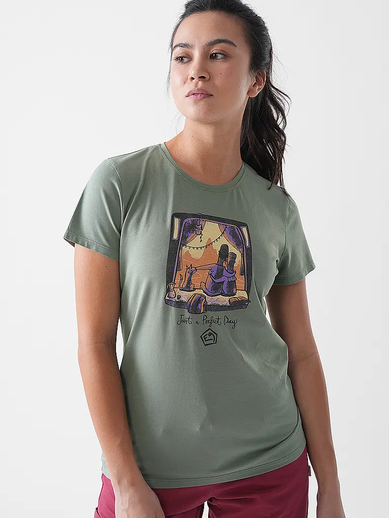 E9 | Camiseta de escalada para mujer Sunset |