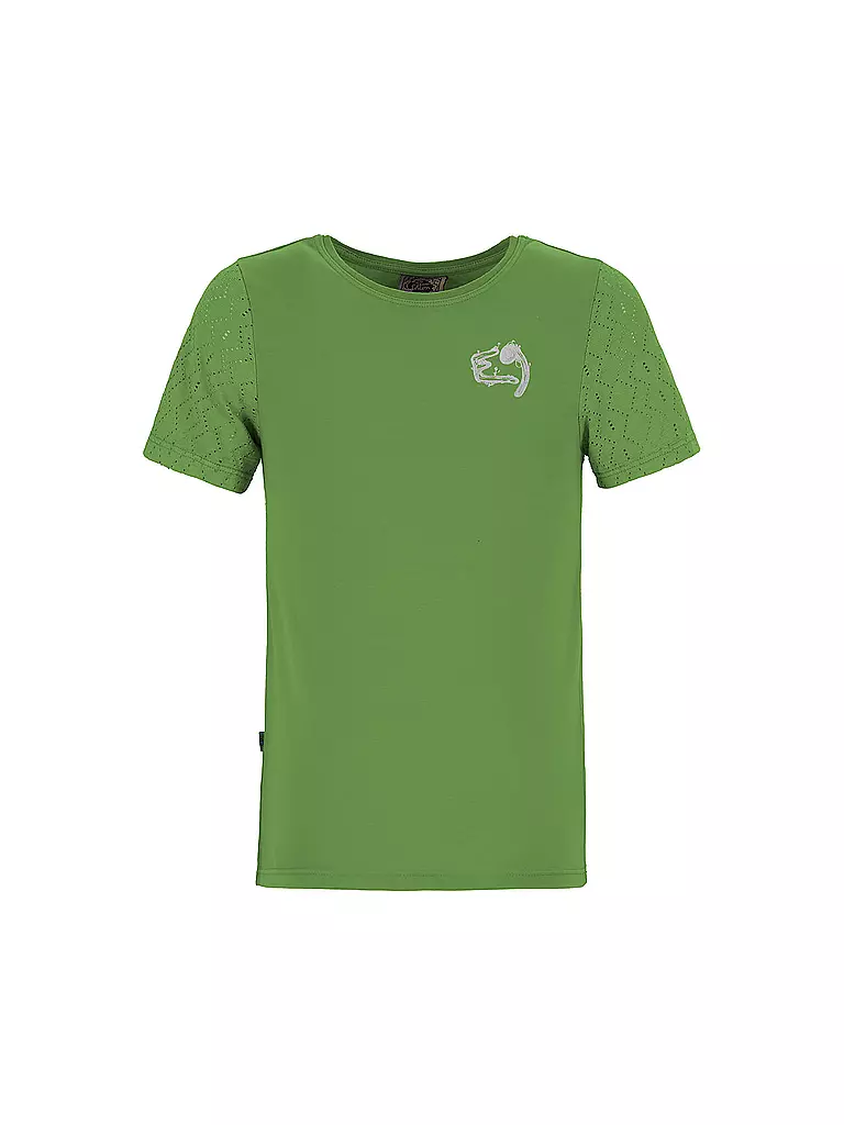 E9 | Camiseta de escalada para niños Awa 2.4 | Verde