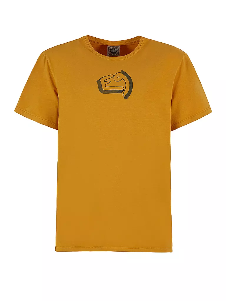 E9 | Camiseta de escalada Pare para hombre | Mostaza