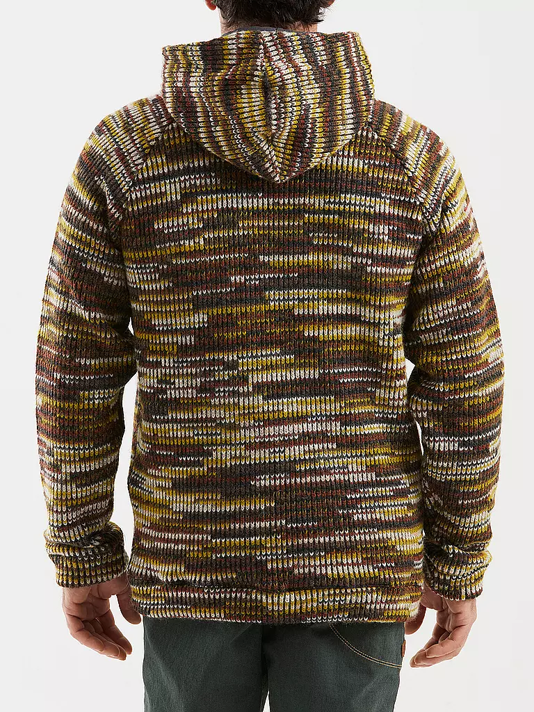 E9 | Chaqueta polar para hombre Happy Woolmix con capucha | 