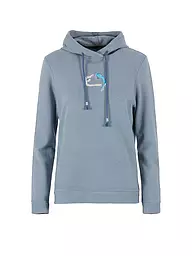 E9 | Damen Kletterhoodie Elvira | Azul claro