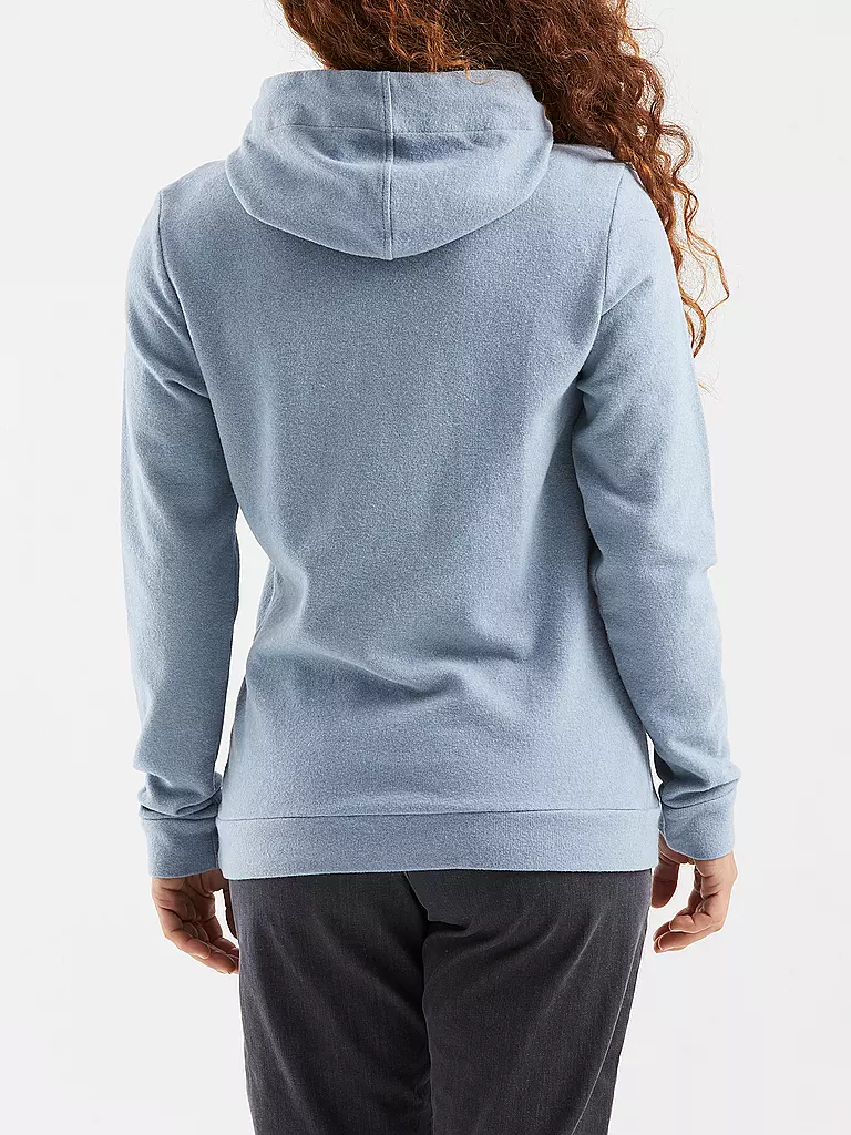E9 | Damen Kletterhoodie Elvira | Azul claro