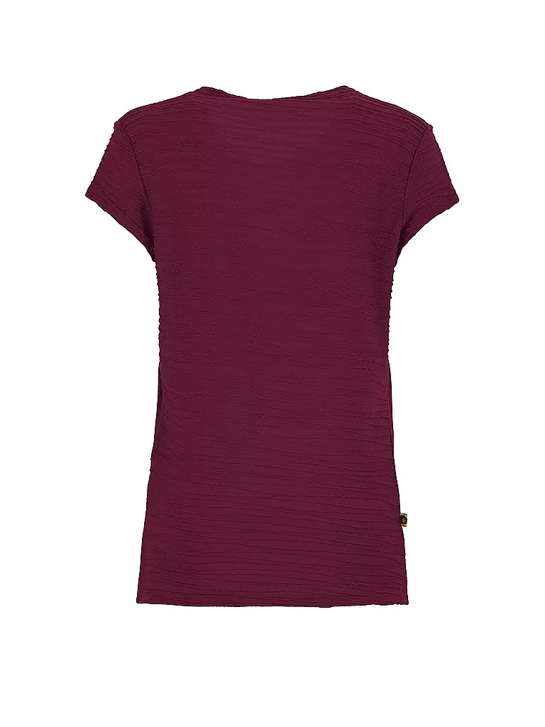 E9 | Damen Klettershirt Kiss 2.4 | Rojo oscuro