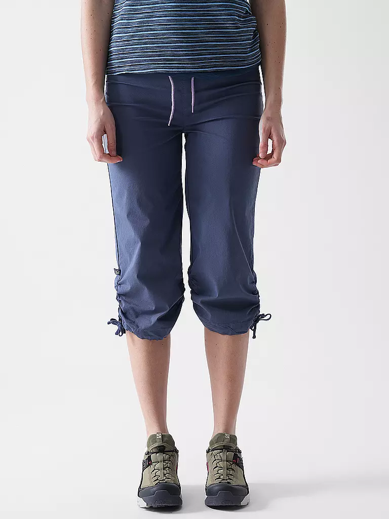 E9 | Damen Klettershort N Celo2 3/4 | Azul oscuro