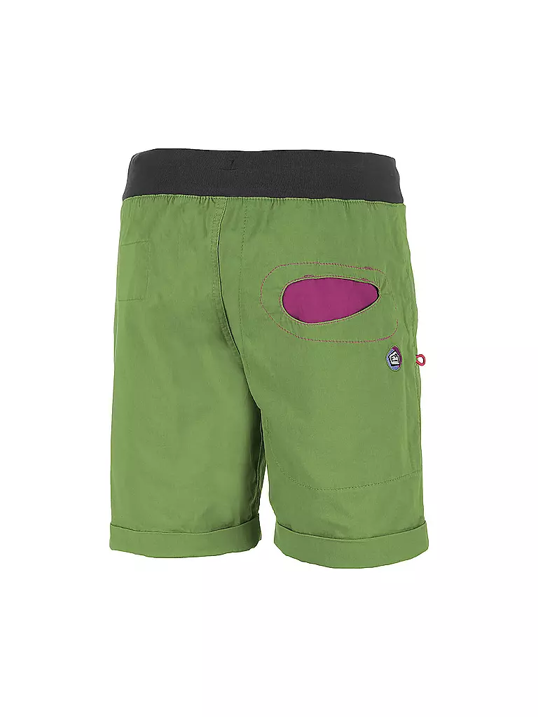 E9 | Damen Klettershort Onda | Verde