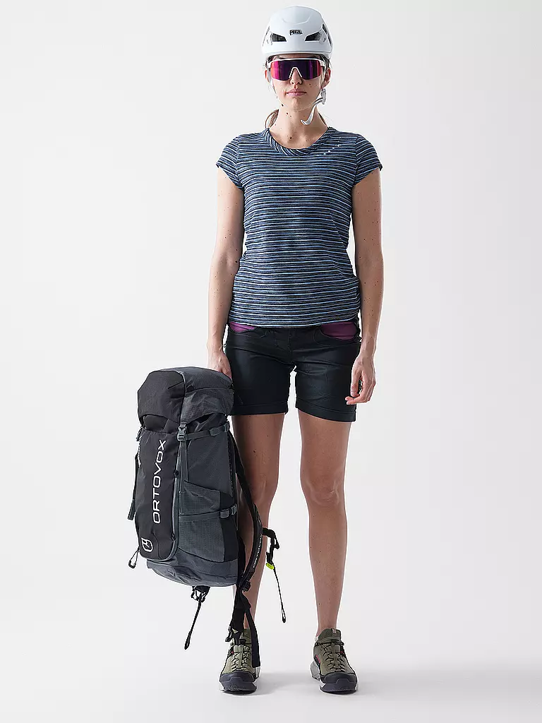 E9 | Damen Klettershort Onda | Negro
