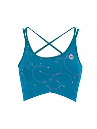 E9 | Damen Klettertank - Bustier Grilli | Azul oscuro